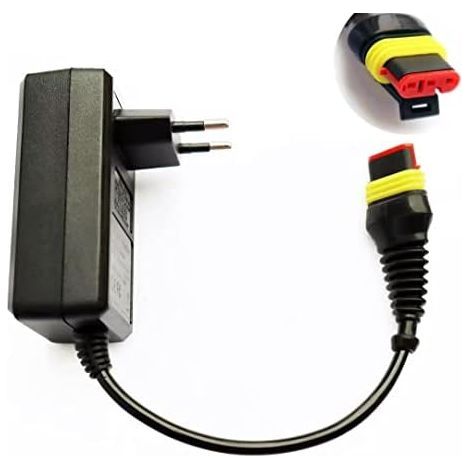 28V Chargeur Adaptateur d'alimentation pour tondeuses à gazon robot compatible avec Gardena R38Li/R40Li/R45Li/R50Li/R70Li/R75Li/R80Li 2016+,Sileno City/Life/Minimo 2018+,McCulloch Rob - (1/5)