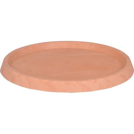 Fondo de maceta redondo Impruneta Ø 40 cm en resina terracota tonaca – Telcom