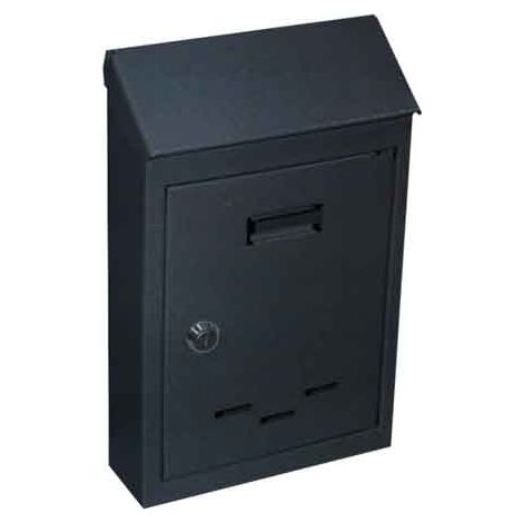 CASSETTA POSTALE IDEAL STAR '2500' mm 200x60x300h - Nera - IDEAL STAR