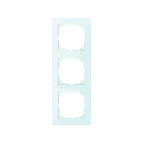 Merten Rahmen 3-fach polarweiß glänzend Kst für GEB-K M-Pure MEG4030-3619 (1/5)