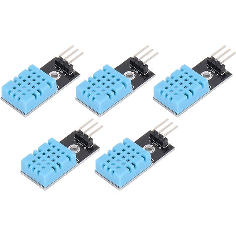 Capteur de température et d'humidité, Module numérique Anti-interférence haute sensibilité pour carte adaptateur de serre 5 pièces (1/4)