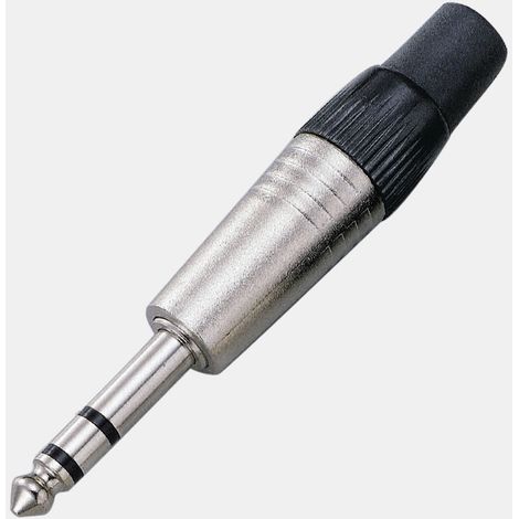 Connecteur Jack/TRS 6,35 mm Mâle Stéréo RS PRO ( Prix pour 1 )