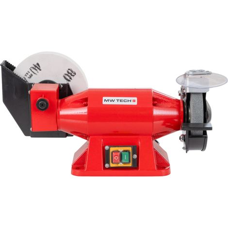 Touret à meuler à eau et à sec 540W – Meule ø 150 mm 2950 rpm – Pour aiguisage précis – ME15ES – Mw-Tech (1/5)