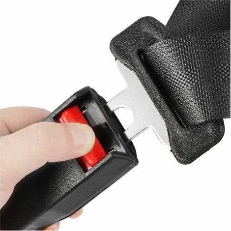 Universel 3 Points Reglable Ceinture De Securite Du Vehicule Auto Voiture Car Seat Belt +Boulons (1/5)