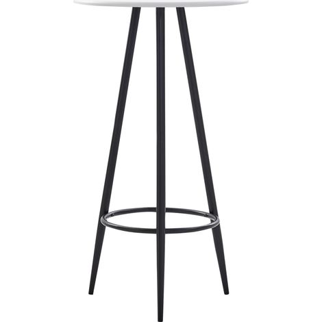 Bar Table White 60x107.5 cm MDF vidaXL