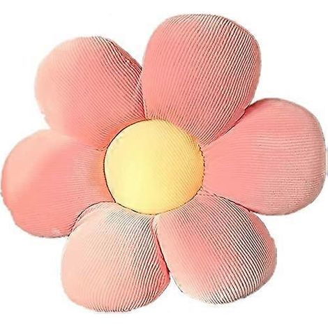 Coussin de sol fleuri mignon, coussin décoratif, coussin style indie pour chambre d'adolescentes, peluche pour enfants