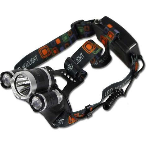 Torcia frontale a led 4 modalità di illuminazione lampada da testa ricaricabile impermeabile per officina ciclismo scalata lavoro pesca (1/3)