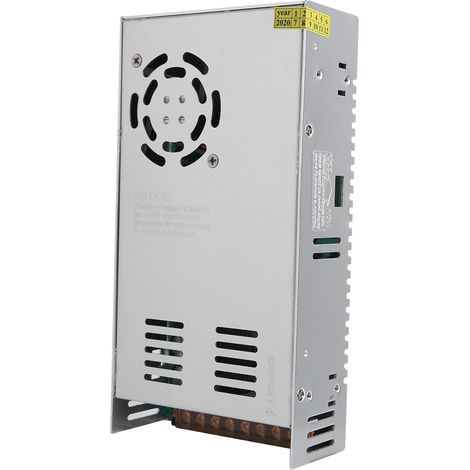 Adaptateur secteur à découpage en alliage d'aluminium DC36V pour écran LED, bande lumineuse, imprimante 3D (SØ400Ø36 (36 V 11 A 400 W) AC110/220 V ±15 %) (1/5)
