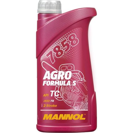 OLIO DI MANNOL PER MISCELA AGRO 2T FORMULA S 1L (7858) (20) (1/2)
