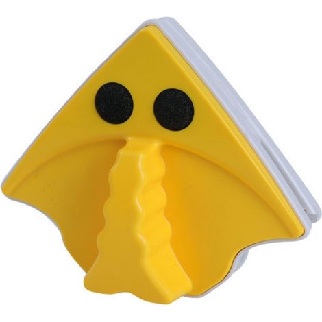 Grattoir À Vitre Double Face - Tête Triangulaire - Pour Nettoyage Fenêtres Intérieures Et Extérieures - 1 Pièce (1/5)
