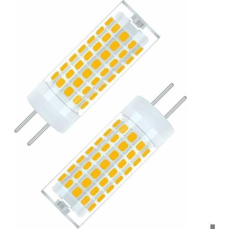 Ampoule LED 6 W G6.35/GY6.35 690 lm blanc chaud 3 000 K, culot à double broche, équivalent à une ampoule halogène de 75 W (1/4)