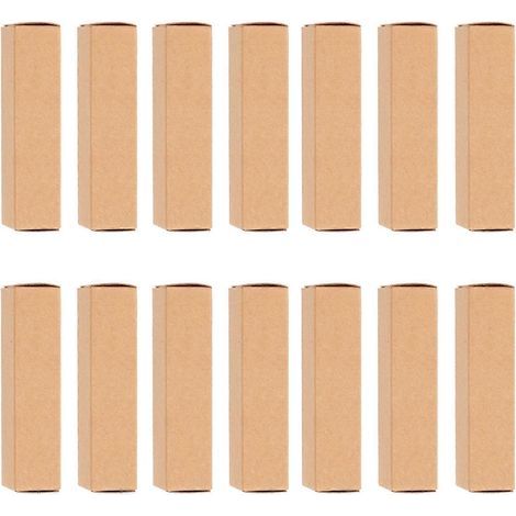 50 boîtes en papier kraft pour petits cadeaux, emballages pour rouges à lèvres-8.50X2.00X2.00CM (1/4)