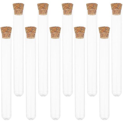 Tubes à essai en plastique pour laboratoires (1/3)