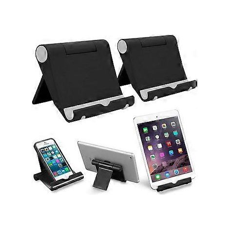 2 Stück verstellbare und faltbare Handyhalterung für den Schreibtisch, passend für 4-9 Zoll iPhone 13 Mini Pro Max 12 11 Pro X XS XR 8 7 Galaxy S21 S20 S9 S8 Note