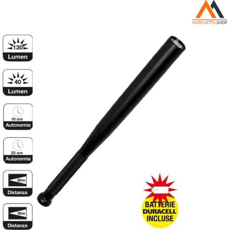 DEFENDER - TORCIA LED IN ALLUMINIO 230 LUMEN IP65 (1/2)