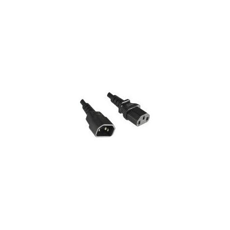 HELOS CÂBLE D'EXTENSION C13 VERS C14 NOIR 0,5 M 262658