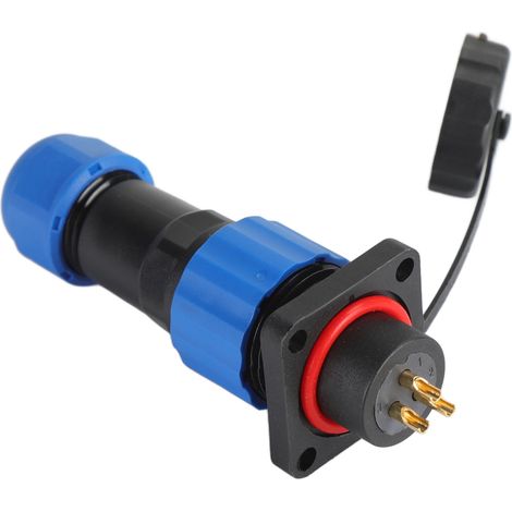 Prise Industrielle IP68 380V 10A Connecteur Carré Étanche Aviation SP163