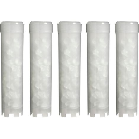 Pack 5 Cartouches Anti Calcaire 9" 3/4 - efficacité 9 mois