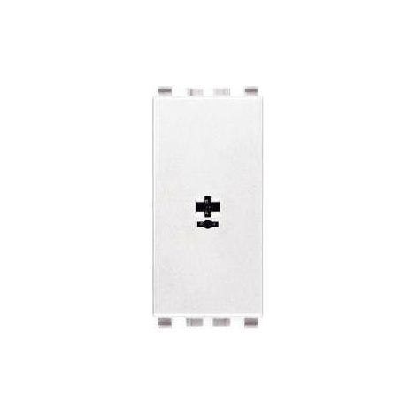 Presa 2P, Punto-Linea a saldare, Bianco