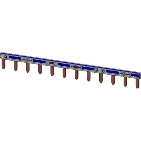Peigne horizontal 1P 63A 12 dents (19085)