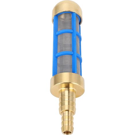 Crépine D'aspiration de Tuyau de Nettoyeur Haute Pression pour Tuyau de 3/4 Pouces 5/8 Pouces, Empêche Les Blocages, Installation Facile, Idéale pour la Protection des Pompes et des Tuyaux