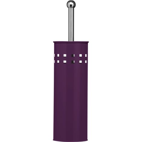 Premier Housewares Purple Square Design Toilet Brush (1/2)