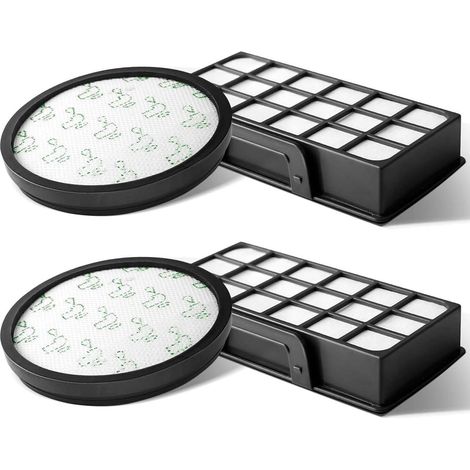 2 sets Filtre, compatible Rowenta X-Trem Power, Silence Force Cyclonic, remplace ZR006001, pour aspirateur (1/5)