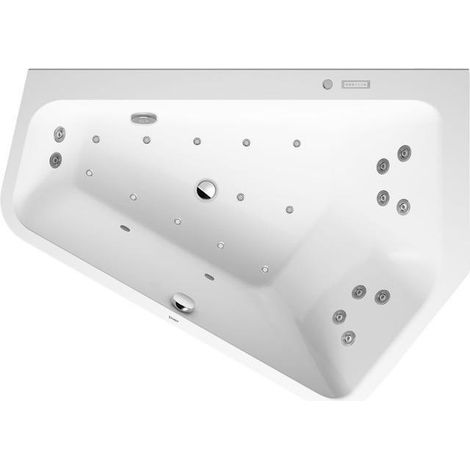 Duravit Whirlpool Paiova 5 1770x1300mm à encastrer angle droit,