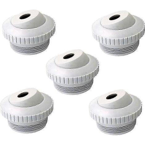 Raccord de jet de retour hydrostream pour spa de piscine avec ouverture de 1/2 pouce sp1419c et filetage MIP de remplacement de 1-1/2 pouce sp1419c (5 pièces) [jkw] (1/5)