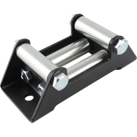 Câble de treuil, guide-rouleau, côte à côte, guide universel haute résistance, diamètre du trou 125 mm / 5 pouces, 6,3 x 2,8 x 2,4 pouces (1/5)