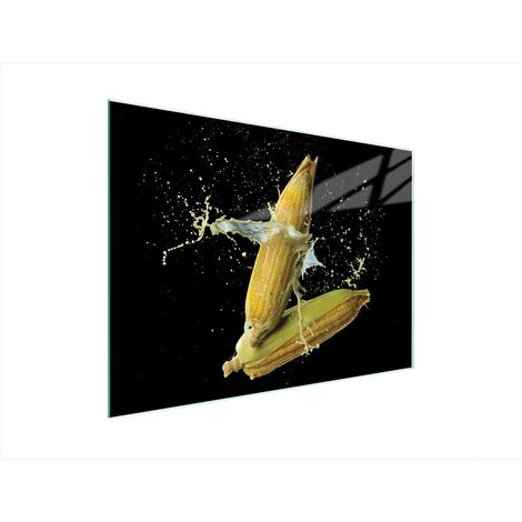 Glasschneidebrett 40x30 Mais