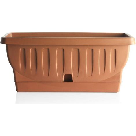 fioriera natura cm 60 terracotta (1/4)