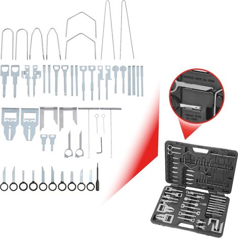 KS Tools 500.1380 Radio-/Navigationssystem Demontage und Montage-Satz (1/5)