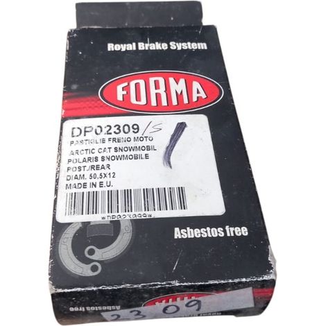 Pastigle freno sinterizzate per arctic cat snowmboil polaris snowmboile