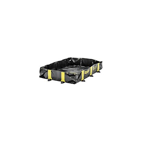Justrite  Vasca pieghevole Rigid-Lock QuickBerm®  per transito