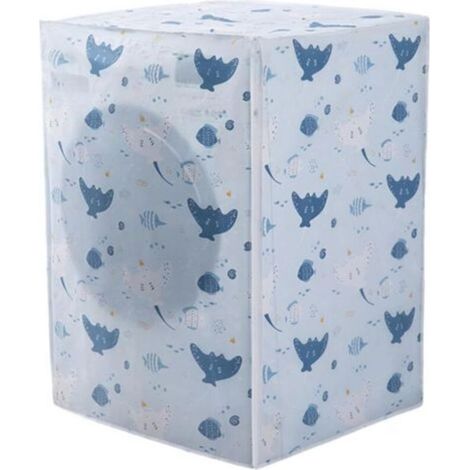 Housse imperméable pour lave-linge d'extérieur, housse pour lave-linge, housse pour lave-linge d'intérieur, housse de protection imperméable pour lave-linge et sèche-linge à chargement fronta (1/5)