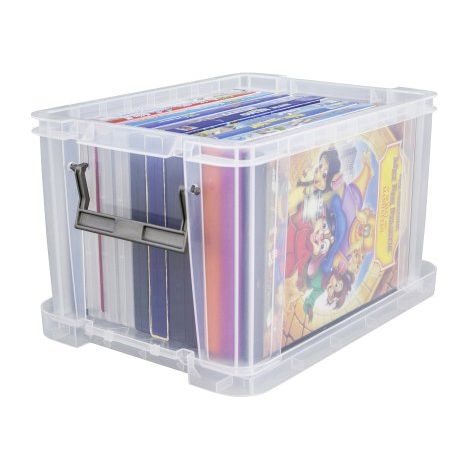 Boîte de rangement plastique 5 L incolore (1/5)
