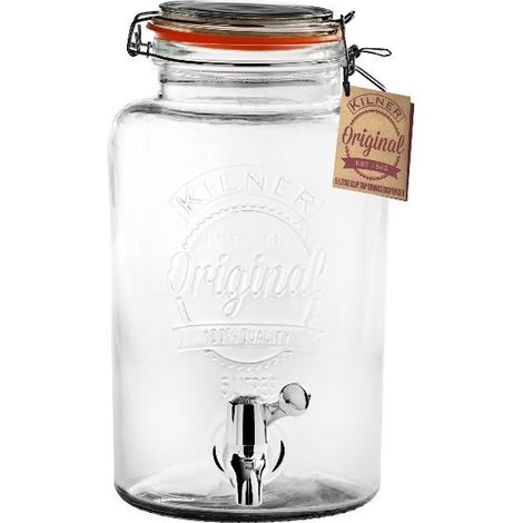Fontaine à boisson 5l transparent - Kilner - 0025.405