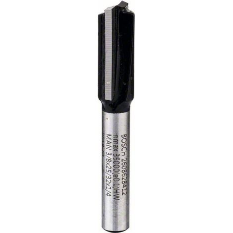 Fresa  recta  Bosch  1/4"  Ø  9,5  mm  L  19,6  mm  G  51  mm  -  2608628412 (1/5)