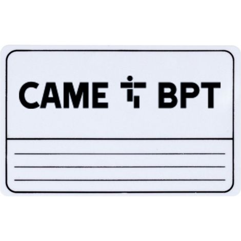 DBAD10 - Lot de 10 badges de proximité CAME 61800460 (1/2)