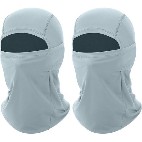 Lot de 2 cagoules rafraîchissantes pour l'été, protection solaire UV, masques intégraux Shiesty pour hommes, moto et vélo (1/4)