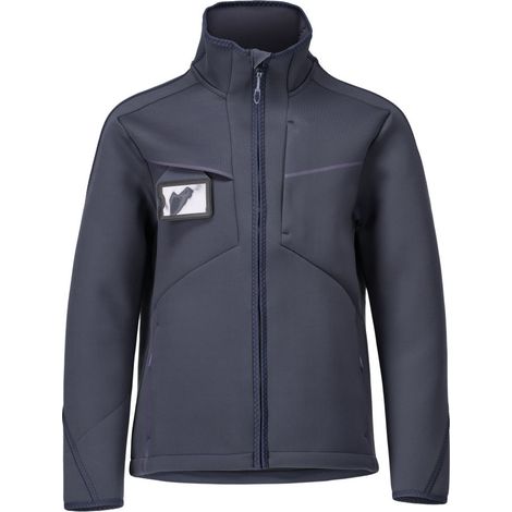 Mascot Soft Shell Jacke, moderne Passform Soft Shell Jacke Gr. 4XL, schwarzblau (1/5)