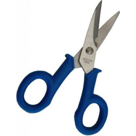 Ciseaux électricien lame droite, 115 mm