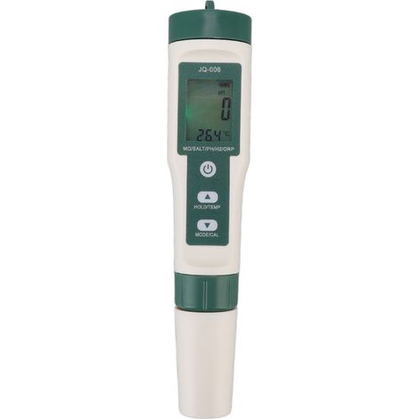 Testeur de Qualité d'Eau 10 en 1 : pH, TDS, EC, Salinité, SG, ORP, Hydrogène, Résistivité, Température, Nutriments (1/5)