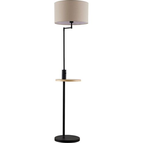 Floor Lamp with USB connection 'Zinia' made of Metal for Living Room & Dining Room (1/5)