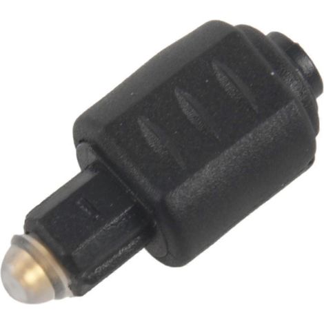 Mini adaptateur audio optique 3,5 mm femelle vers Toslink numérique mâle, compatible avec les amplificateurs. (1/5)