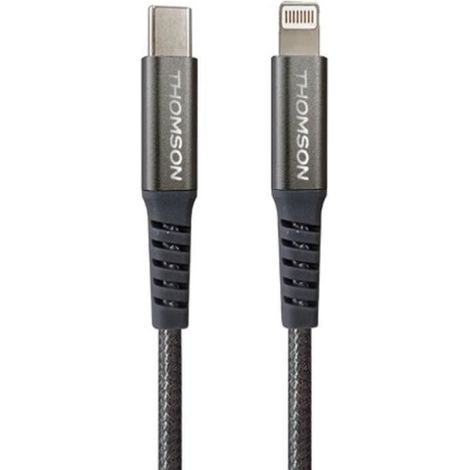 Câble - THOMSON - Charge & données - USB-C vers lightning 5A - 1.5 m