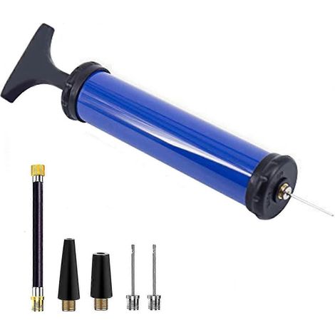 Le kit de gonfleur de ballons portable comprend un embout à aiguille et un tube d'extension. (1/5)