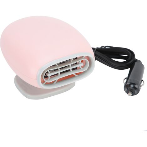 Ventilateur Chauffant 150W 12V pour Voiture - Défroster 360° Portable avec Allume-Cigare