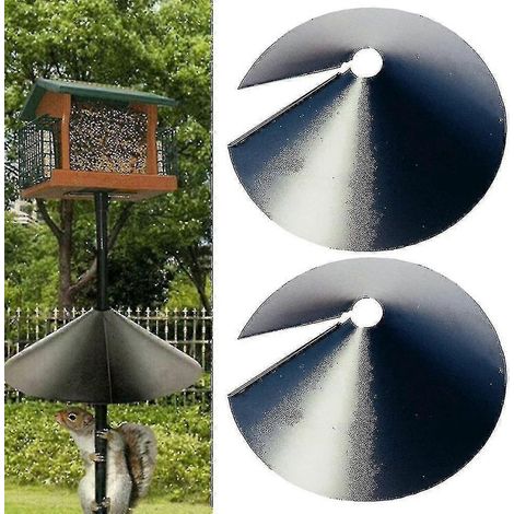 Protection anti-écureuils pour mangeoires à oiseaux - Protection enveloppante 35,5 cm (1/5)
